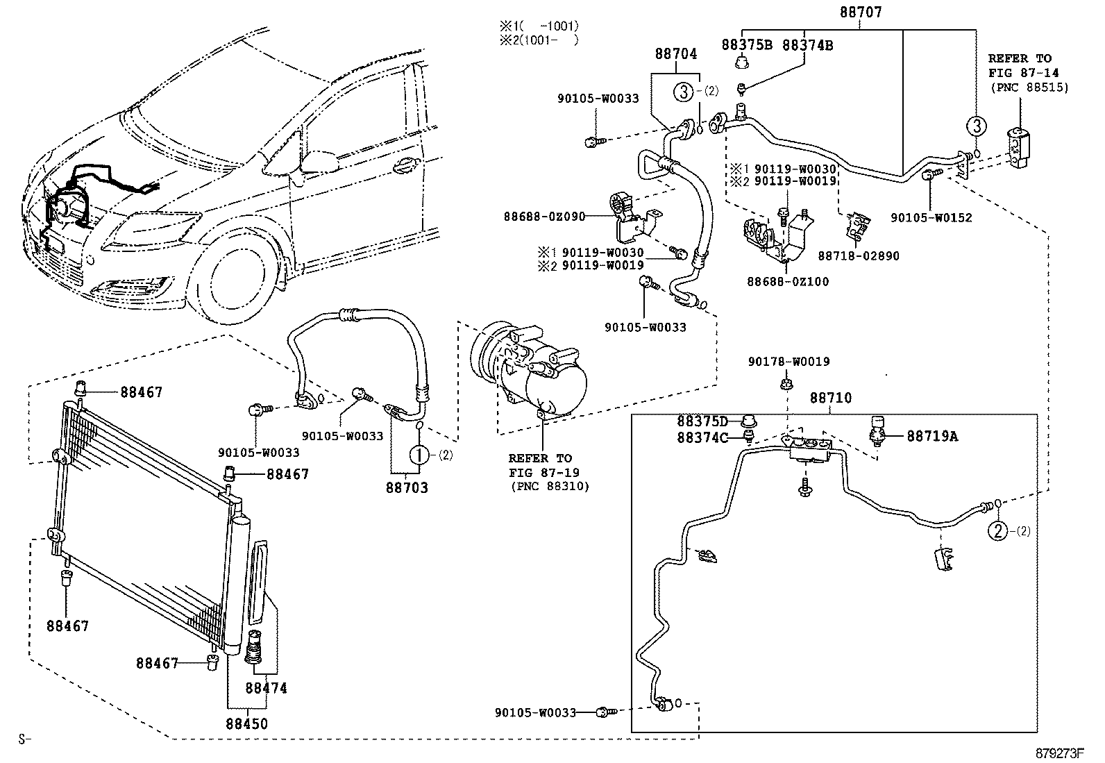  AURIS UKP |  HEATING AIR CONDITIONING COOLER PIPING