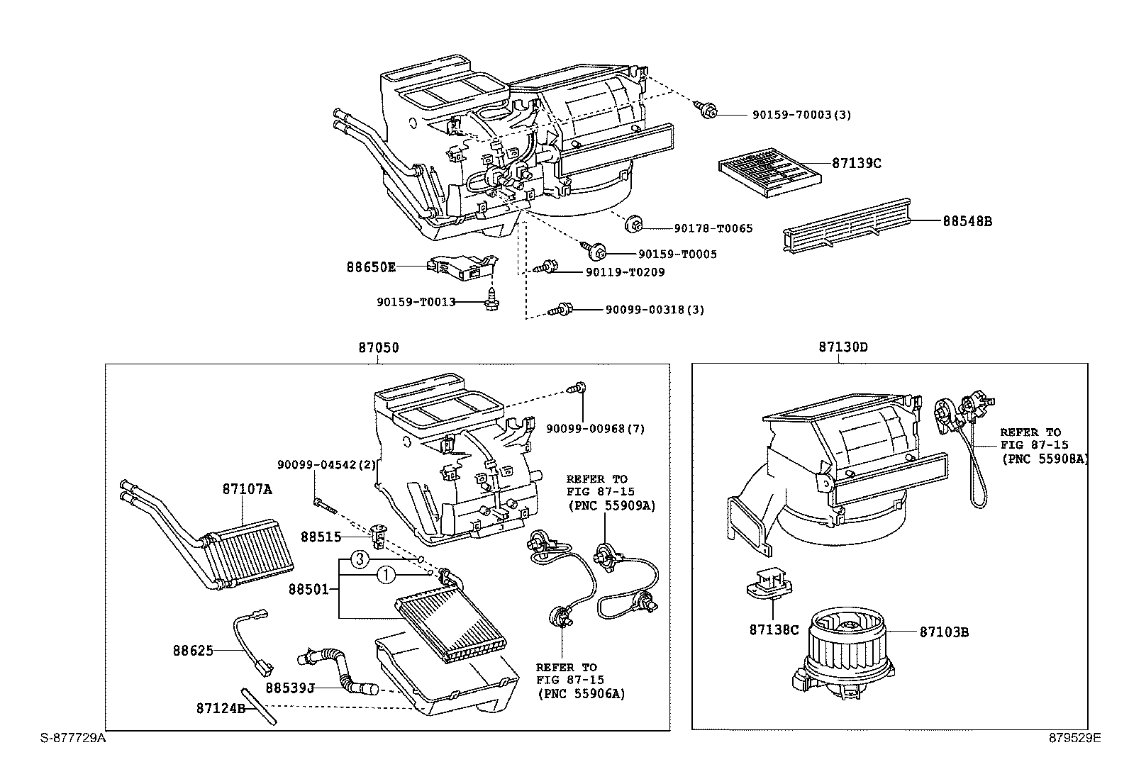  VIOS |  HEATING AIR CONDITIONING COOLER UNIT