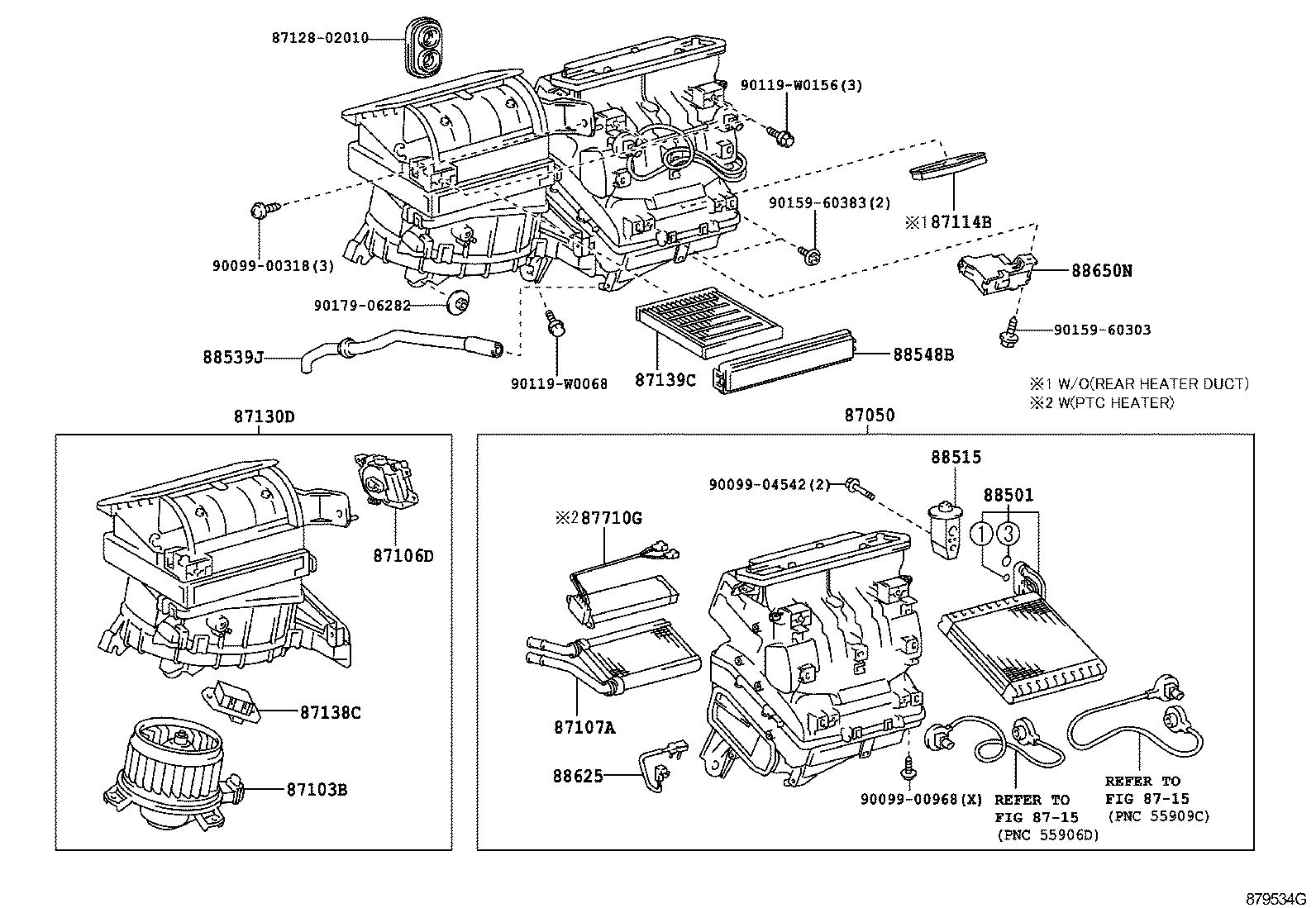  AURIS UKP |  HEATING AIR CONDITIONING COOLER UNIT