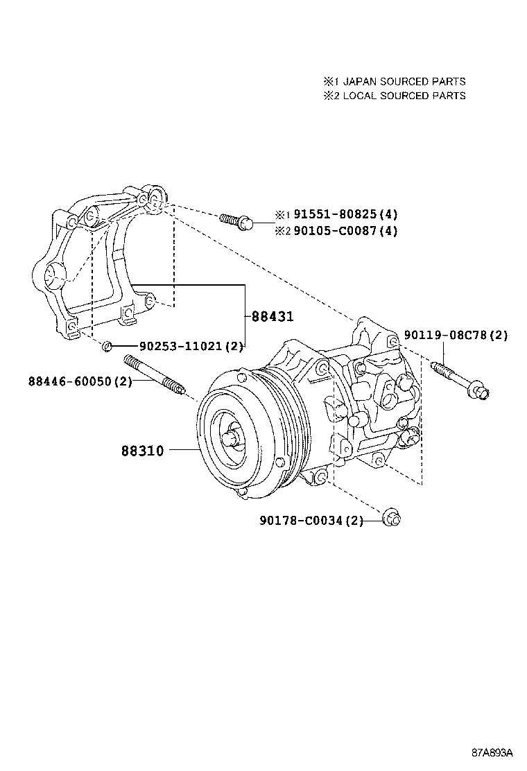 HIGHLANDER CHINA |  HEATING AIR CONDITIONING COMPRESSOR