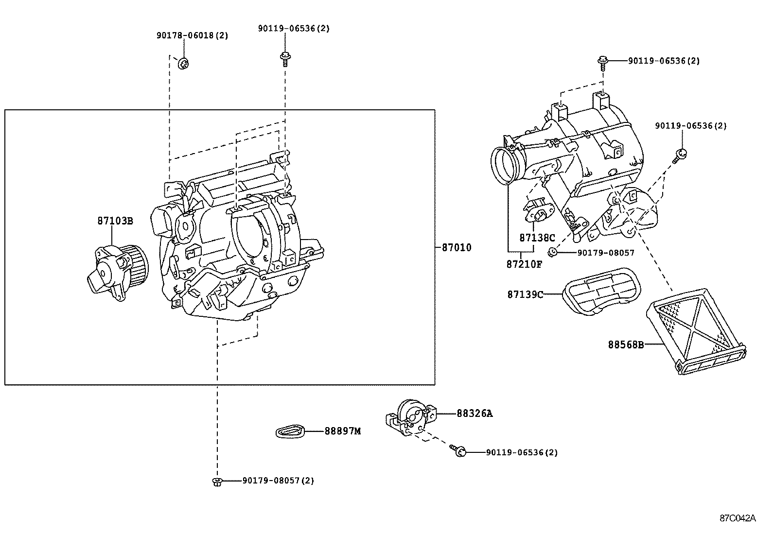  DYNA |  HEATING AIR CONDITIONING COOLER UNIT
