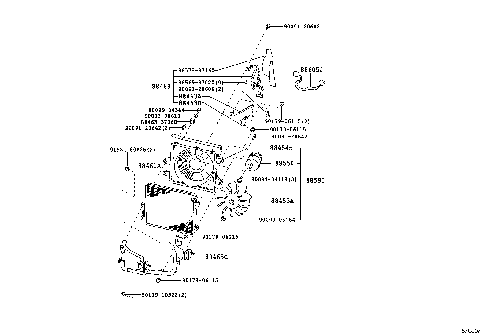  DYNA |  HEATING AIR CONDITIONING COOLER PIPING