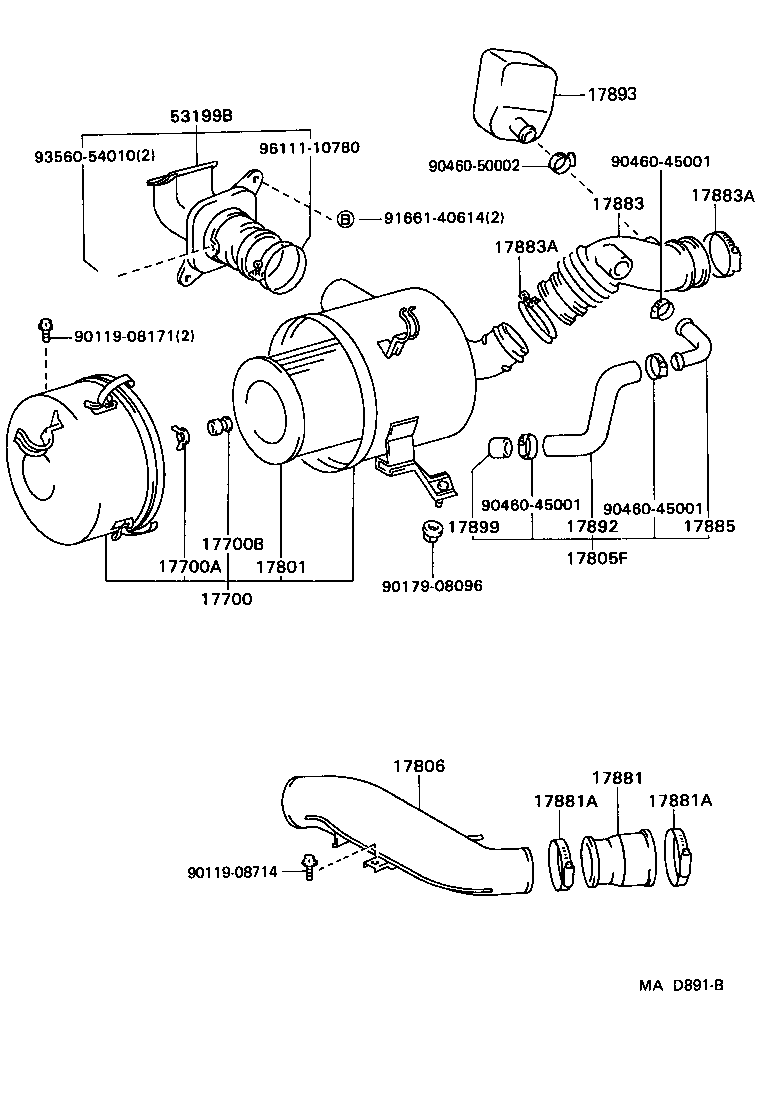  LAND CRUISER 70 |  AIR CLEANER