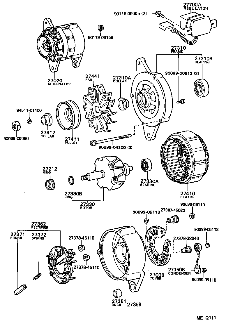  LAND CRUISER 70 |  ALTERNATOR