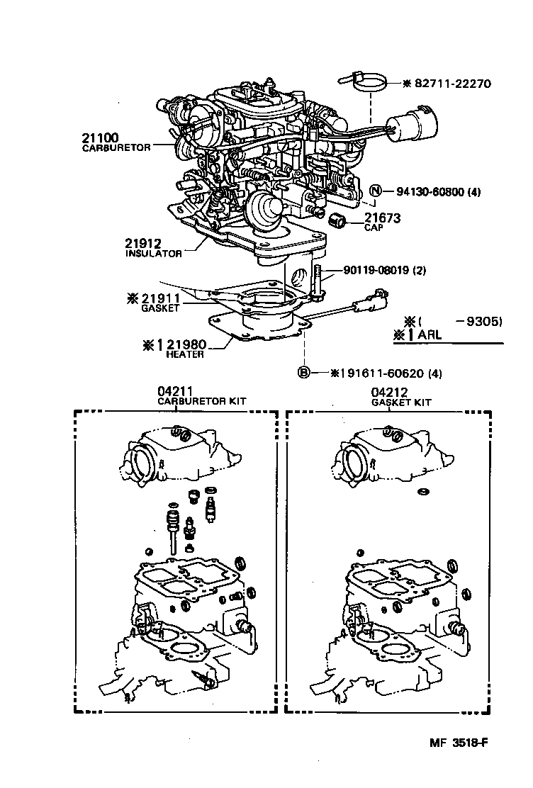  LAND CRUISER 70 |  CARBURETOR ASSEMBLY