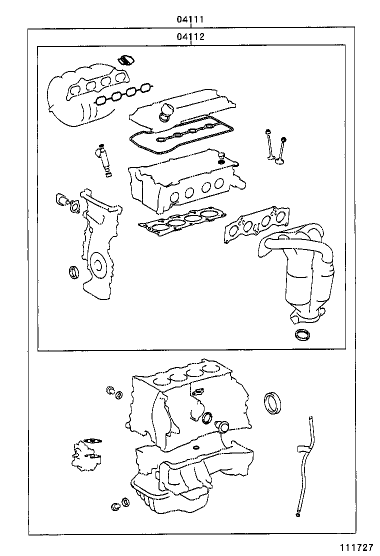  RAV4 |  ENGINE OVERHAUL GASKET KIT