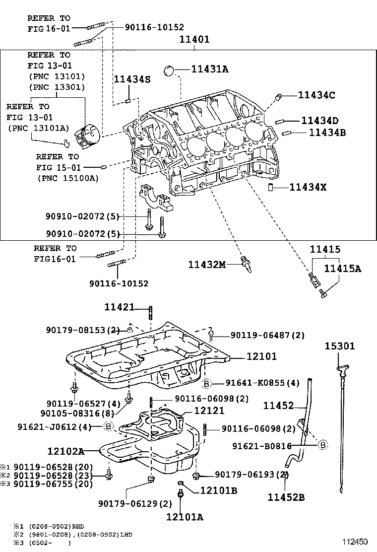  LX470 |  CYLINDER BLOCK