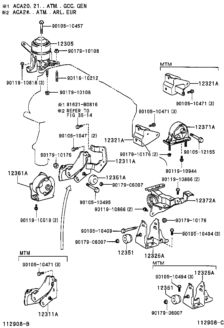  RAV4 |  MOUNTING