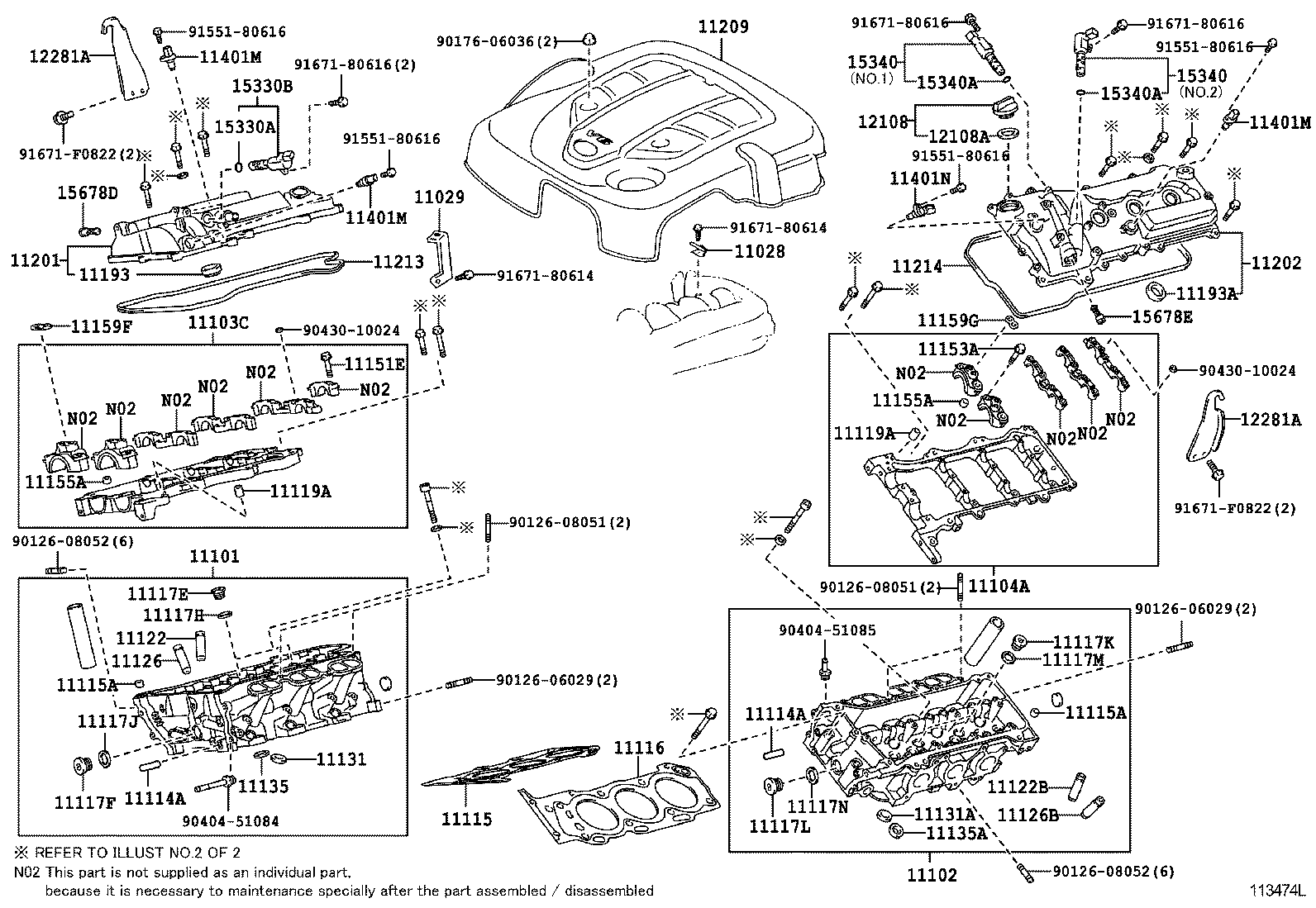  CROWN |  CYLINDER HEAD
