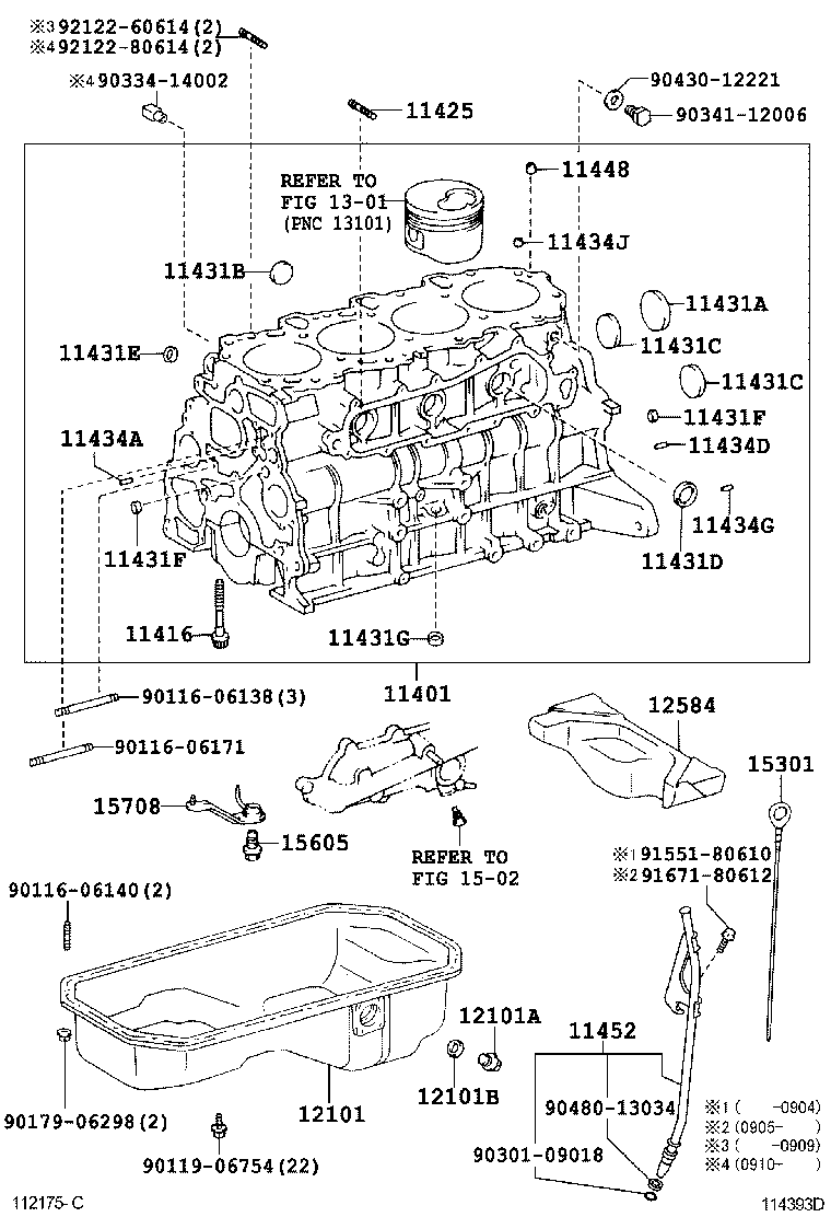  HIACE HIACE S B V |  CYLINDER BLOCK