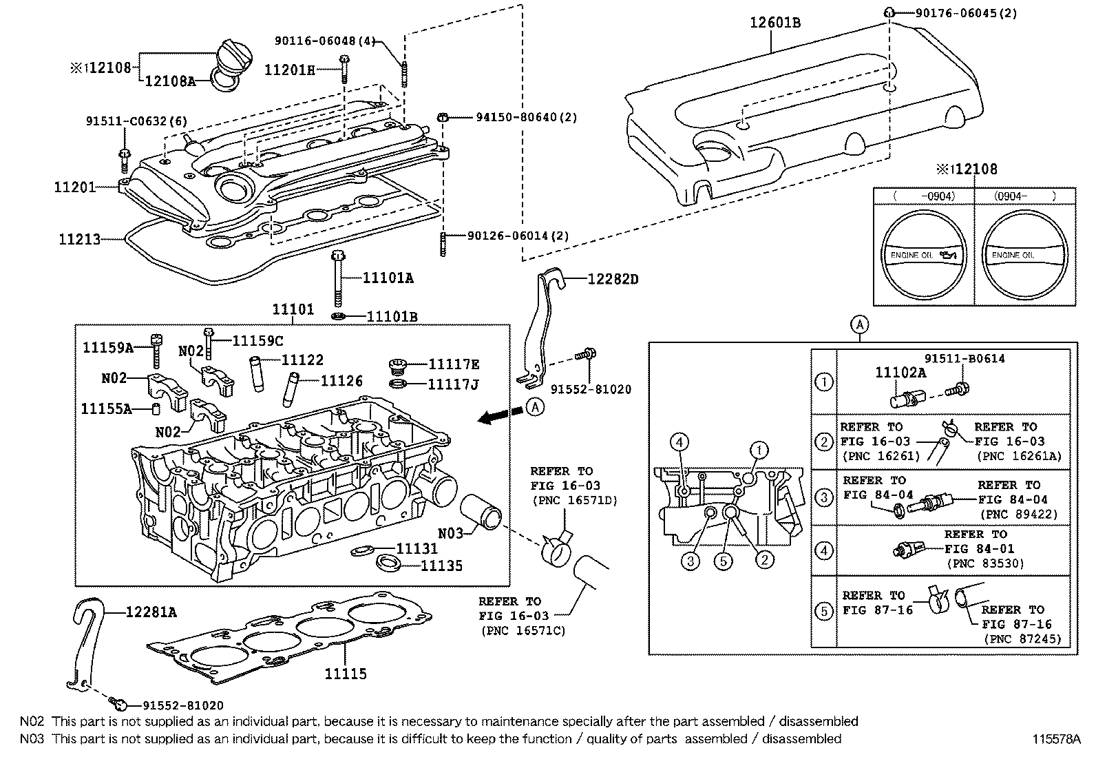  AVENSIS |  CYLINDER HEAD
