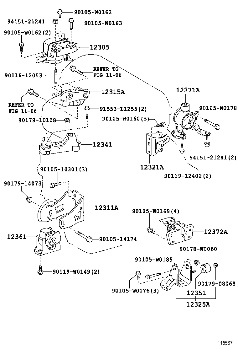  AVENSIS |  MOUNTING