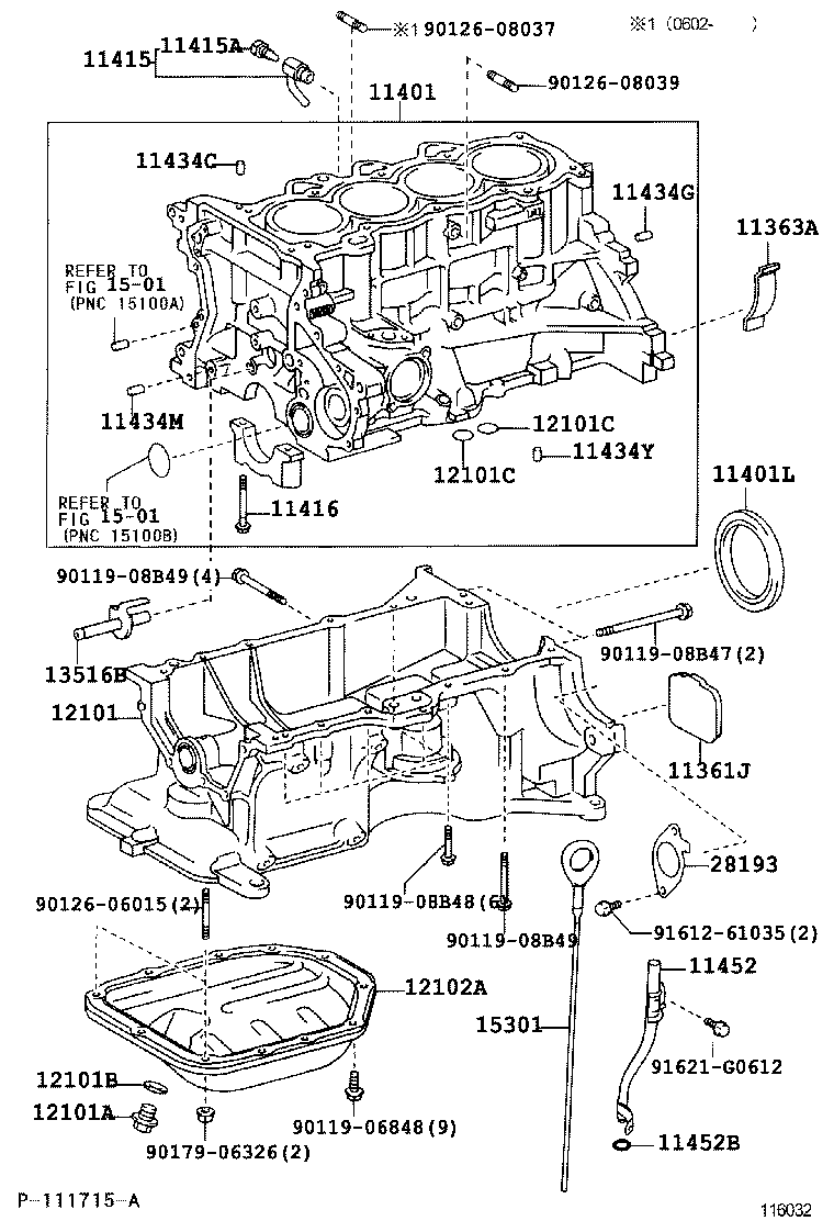  PRIUS |  CYLINDER BLOCK