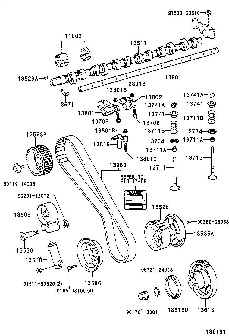  LAND CRUISER 100 105 |  CAMSHAFT VALVE