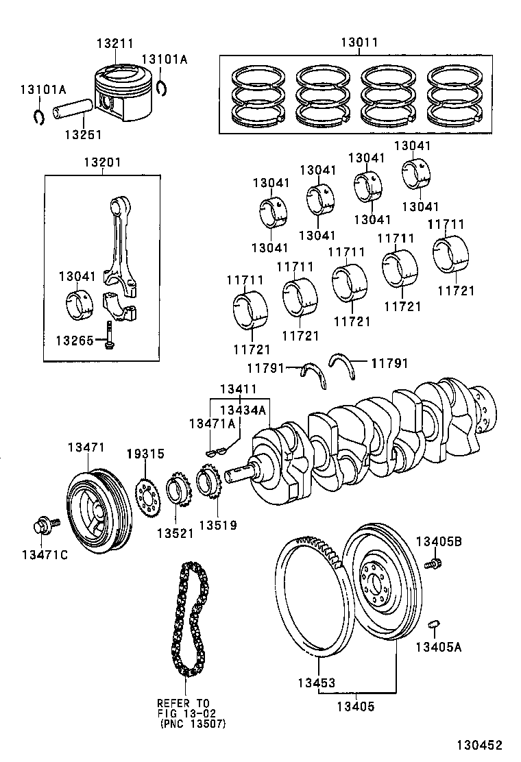  RAV4 |  CRANKSHAFT PISTON