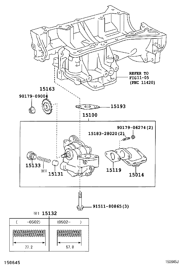  RAV4 |  ENGINE OIL PUMP