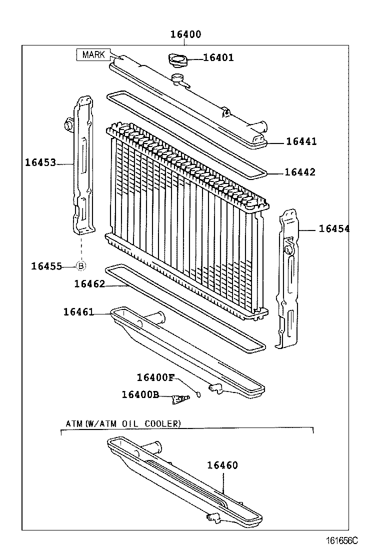  LAND CRUISER 100 105 |  RADIATOR WATER OUTLET