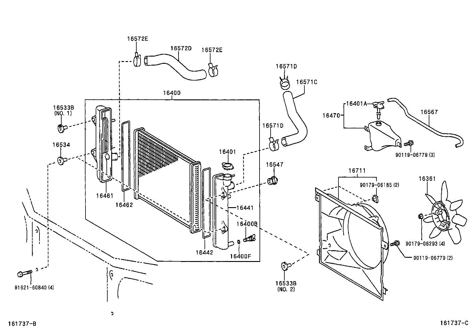  4RUNNER |  RADIATOR WATER OUTLET