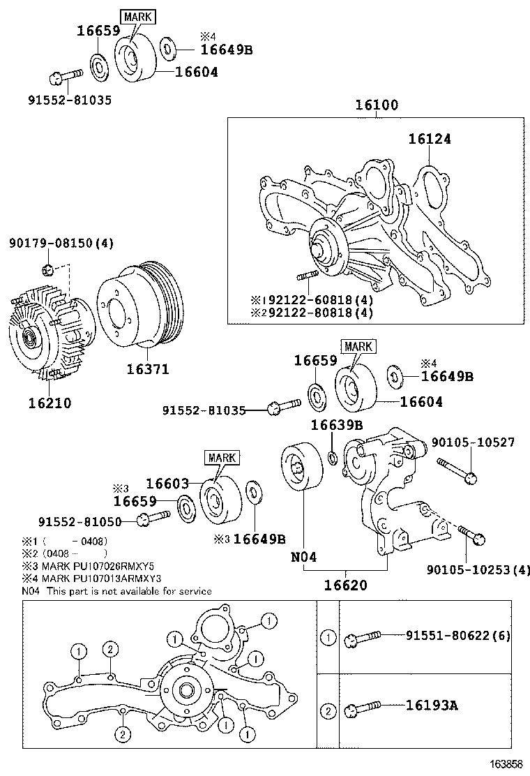  4RUNNER |  WATER PUMP
