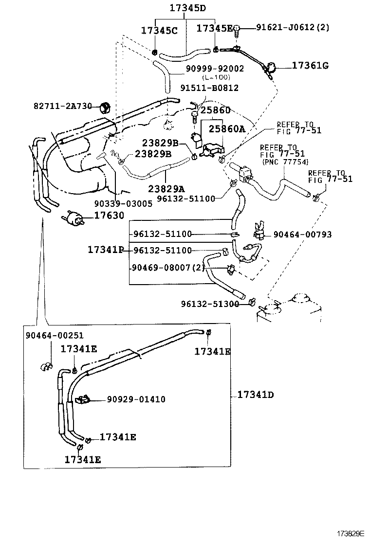  LX470 |  VACUUM PIPING