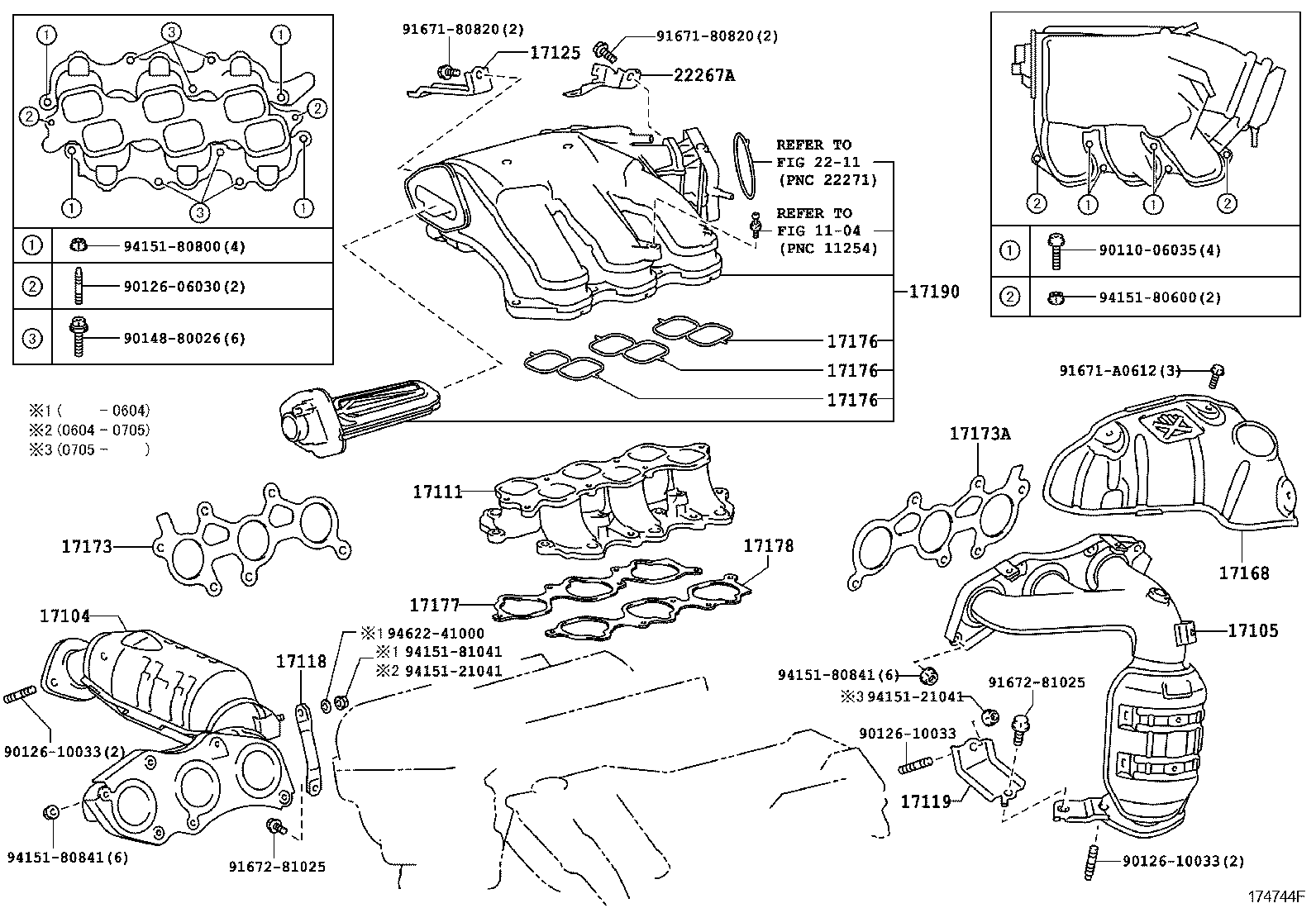  RX300 330 350 |  MANIFOLD