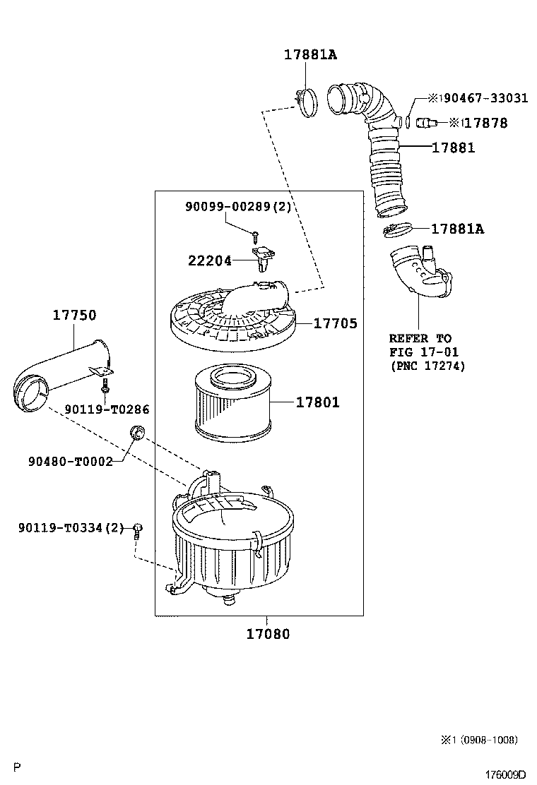  HILUX |  AIR CLEANER