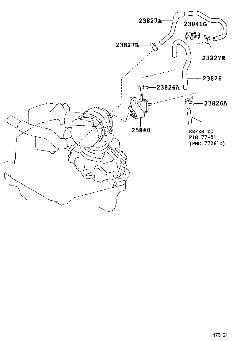  AVENSIS |  VACUUM PIPING