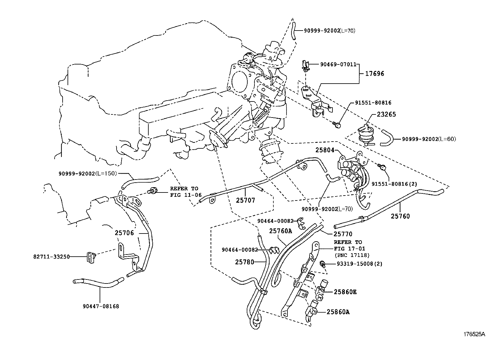  HILUX |  VACUUM PIPING