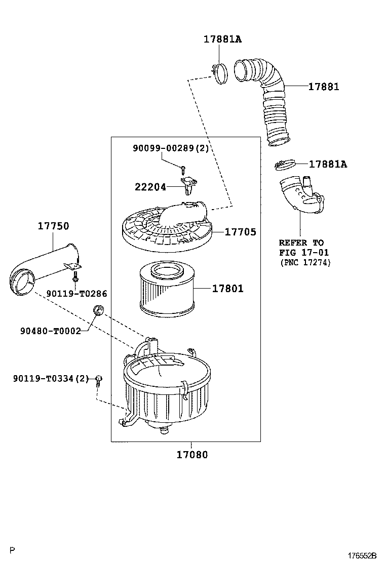 HILUX |  AIR CLEANER