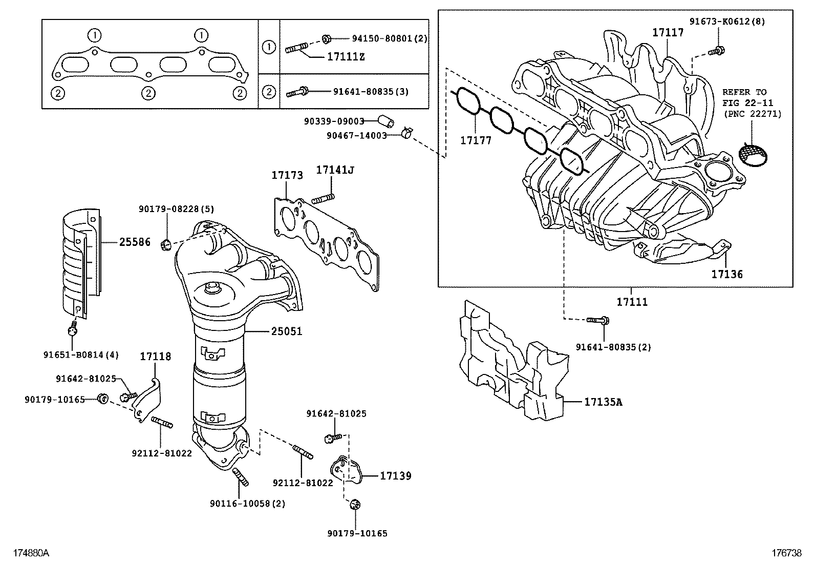 CAMRY AURION HV ARL |  MANIFOLD