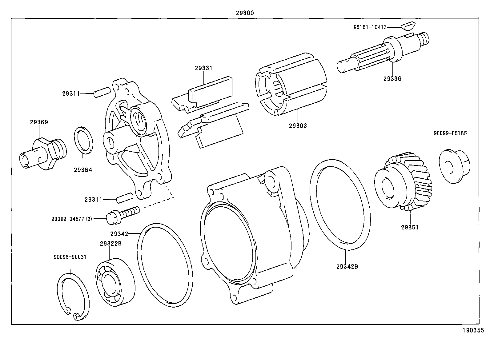  LAND CRUISER 100 105 |  VACUUM PUMP
