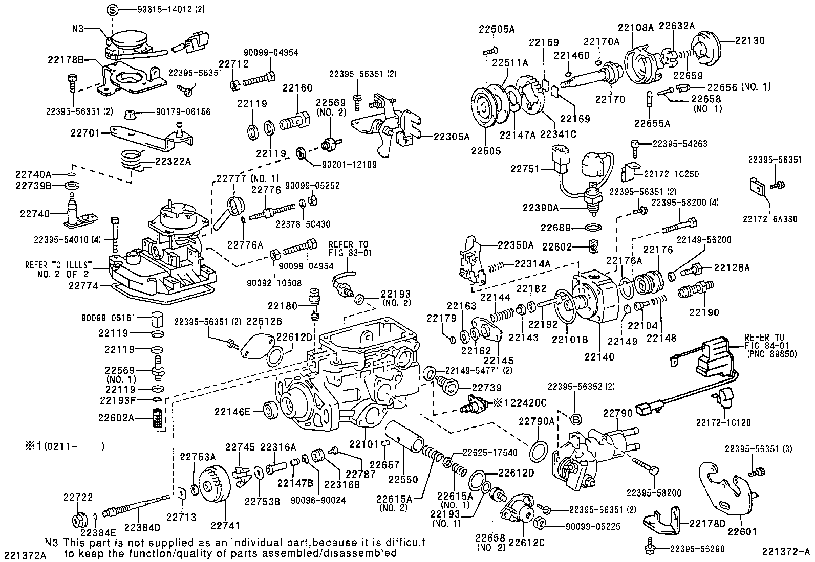  LAND CRUISER 100 105 |  INJECTION PUMP BODY