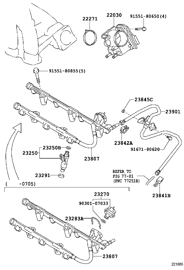  RX300 330 350 |  FUEL INJECTION SYSTEM