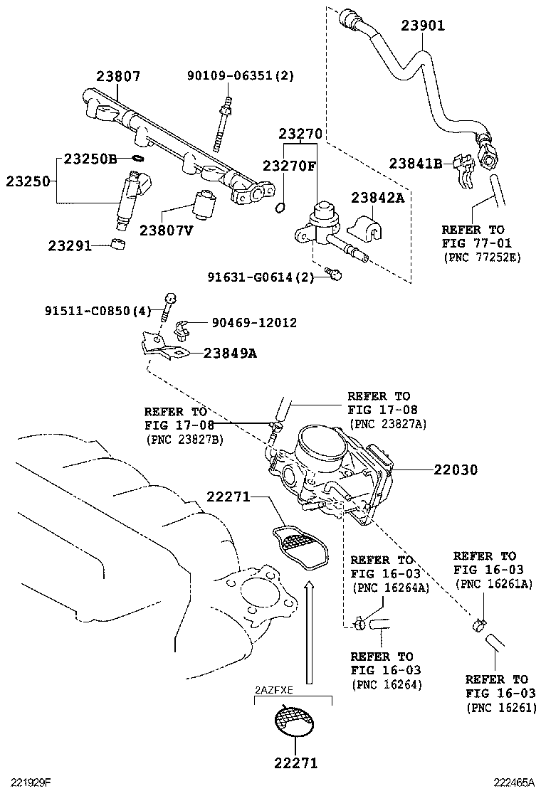  CAMRY AURION HV ARL |  FUEL INJECTION SYSTEM