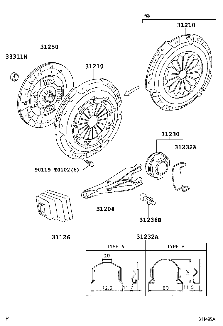  HILUX |  CLUTCH RELEASE FORK