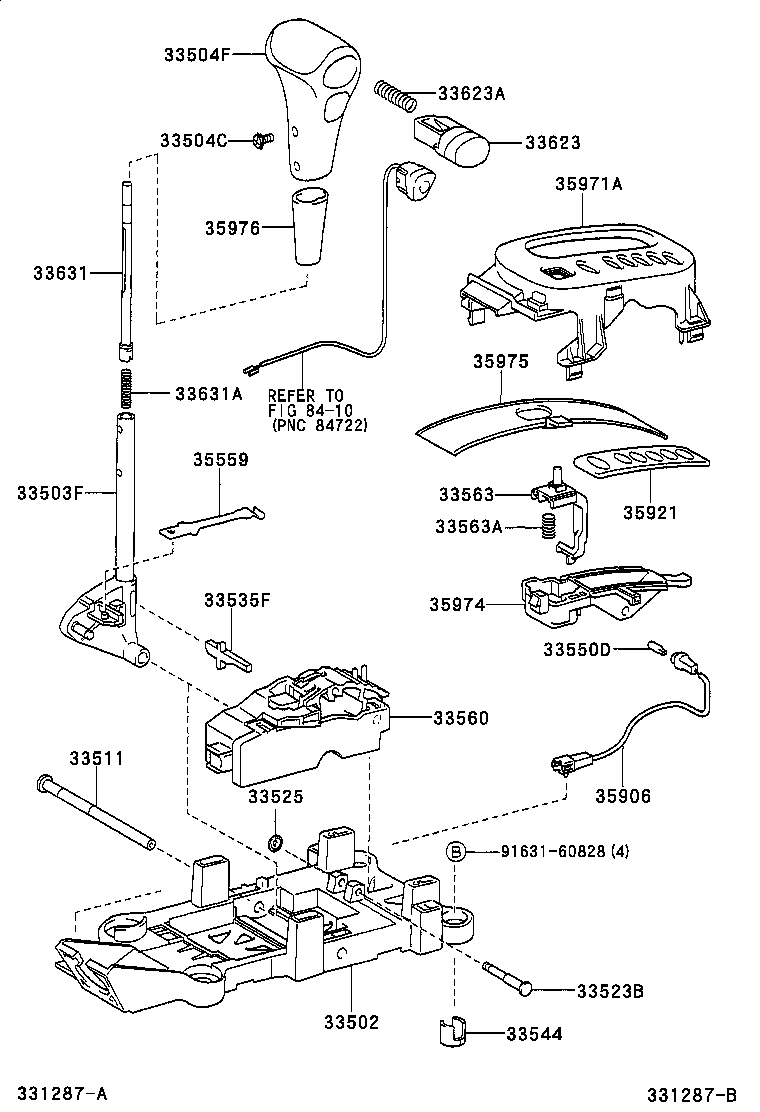  RAV4 |  SHIFT LEVER RETAINER
