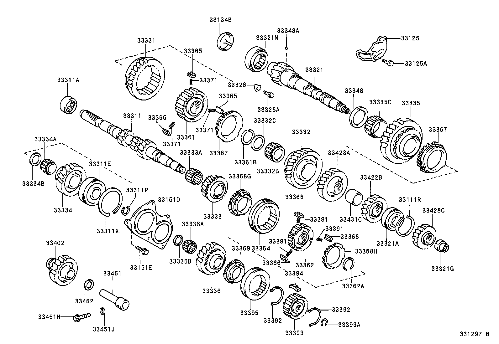  RAV4 |  TRANSMISSION GEAR MTM