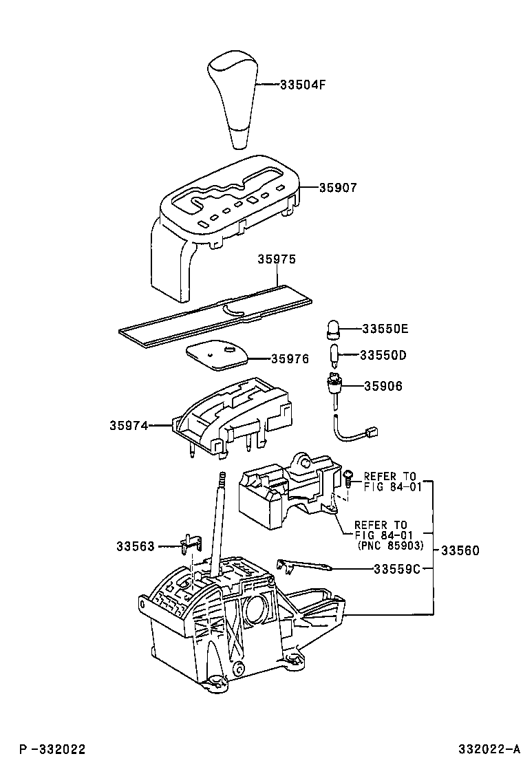  4RUNNER |  SHIFT LEVER RETAINER