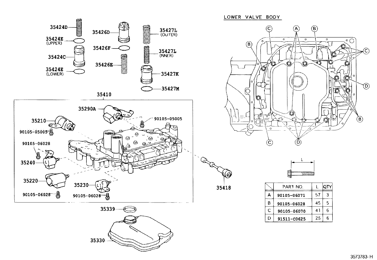  RAV4 |  VALVE BODY OIL STRAINER ATM