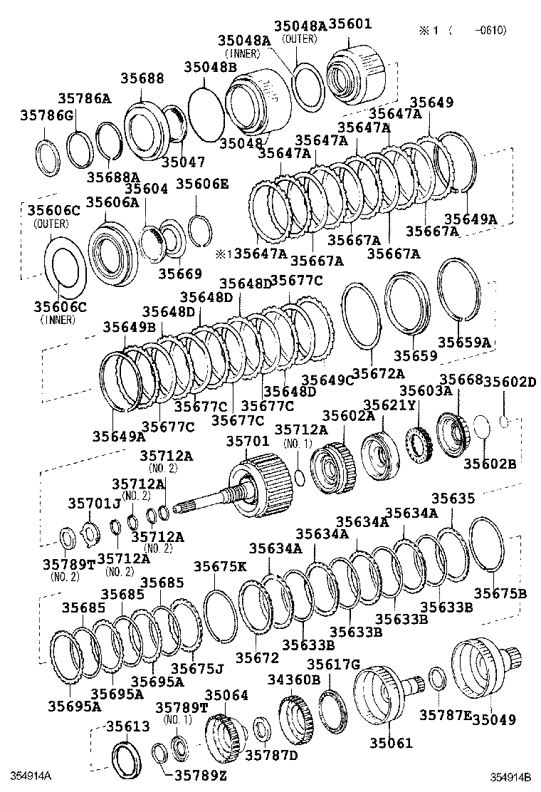  CROWN |  BRAKE BAND MULTIPLE DISC CLUTCH ATM