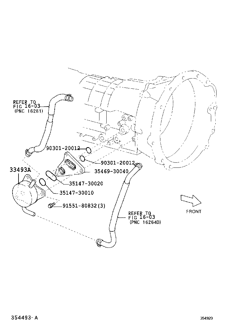  CROWN |  OIL COOLER TUBE ATM