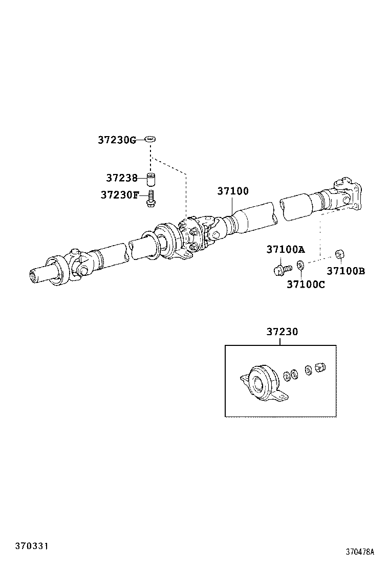  CROWN |  PROPELLER SHAFT UNIVERSAL JOINT
