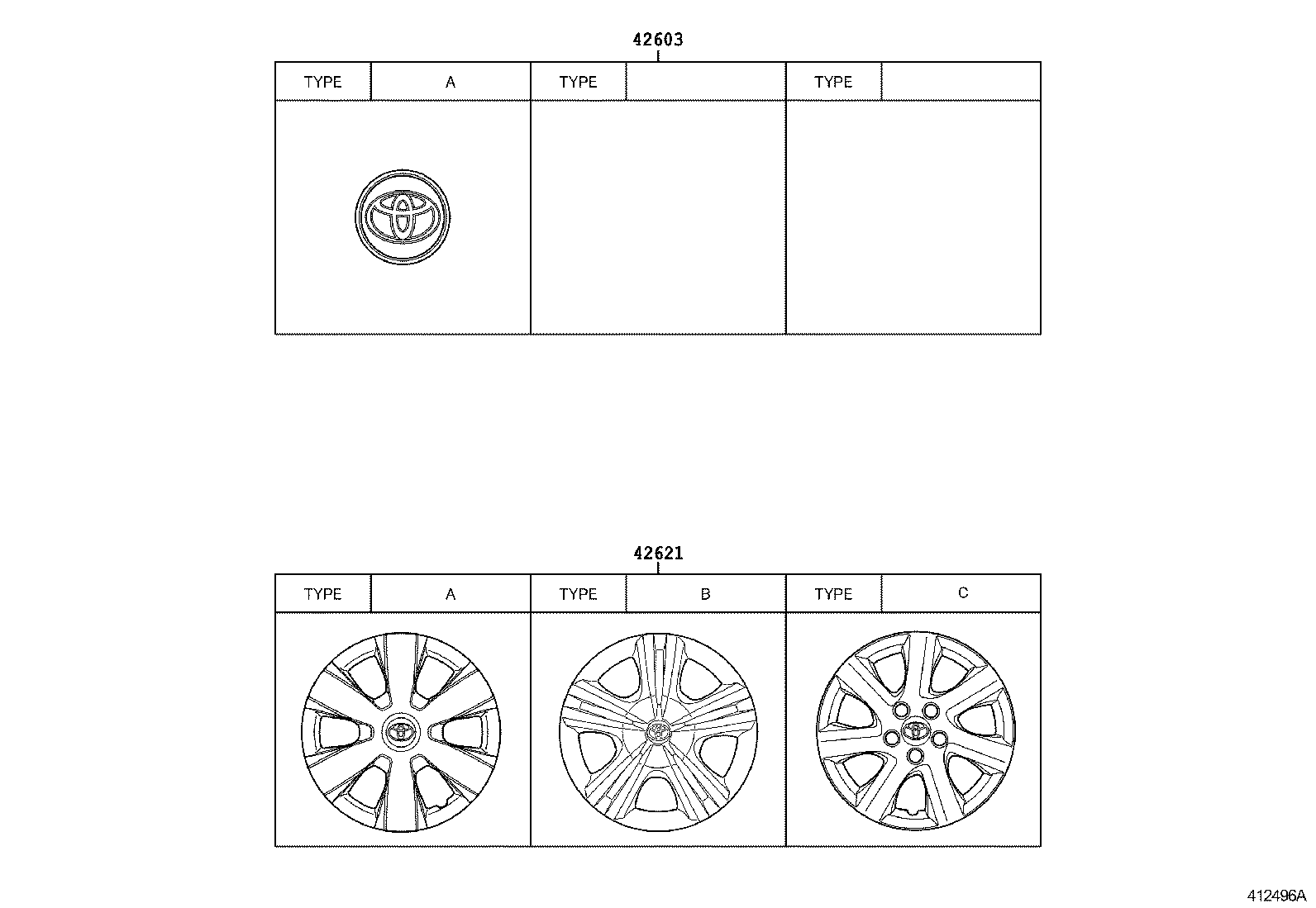  CAMRY AURION HV ARL |  DISC WHEEL WHEEL CAP