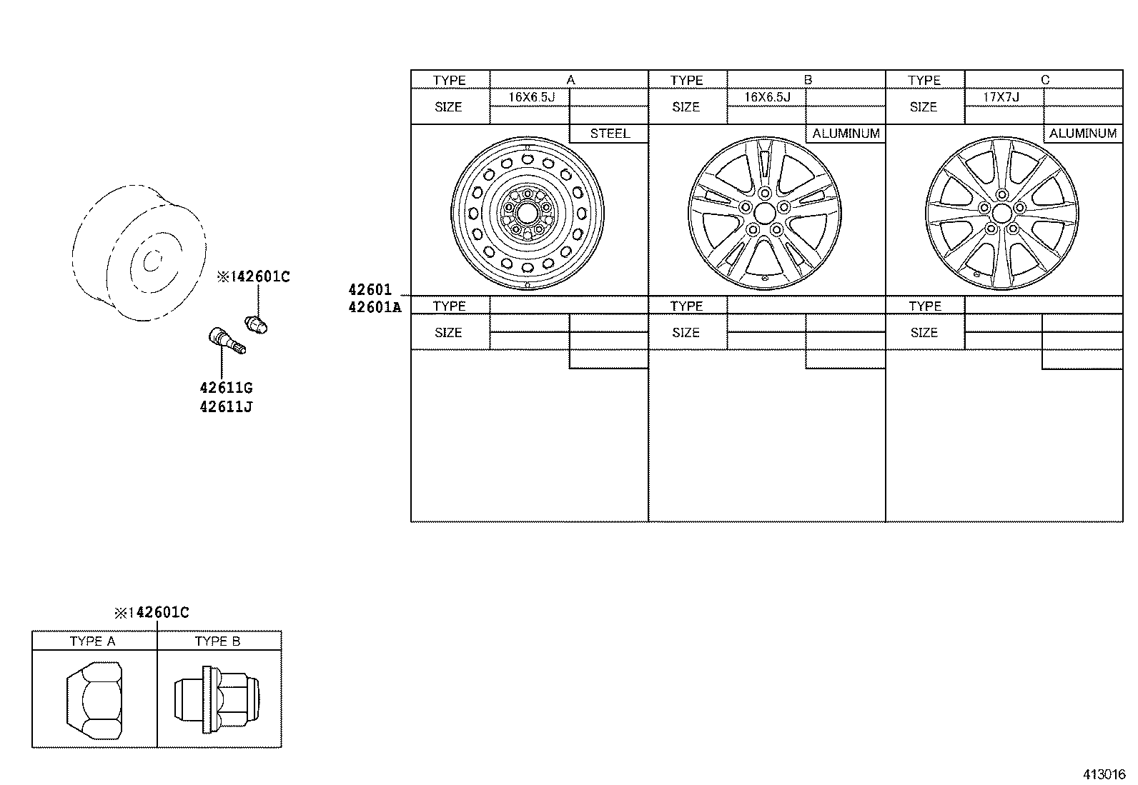  AVENSIS |  DISC WHEEL WHEEL CAP