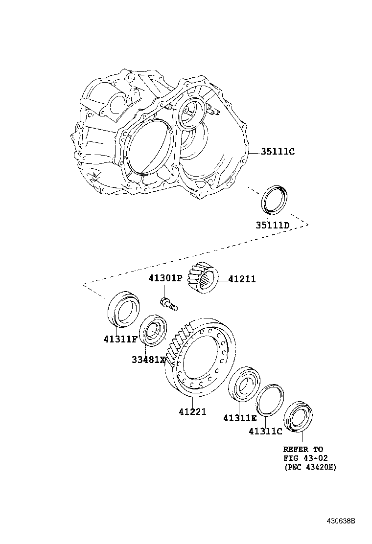  RAV4 |  FRONT AXLE HOUSING DIFFERENTIAL