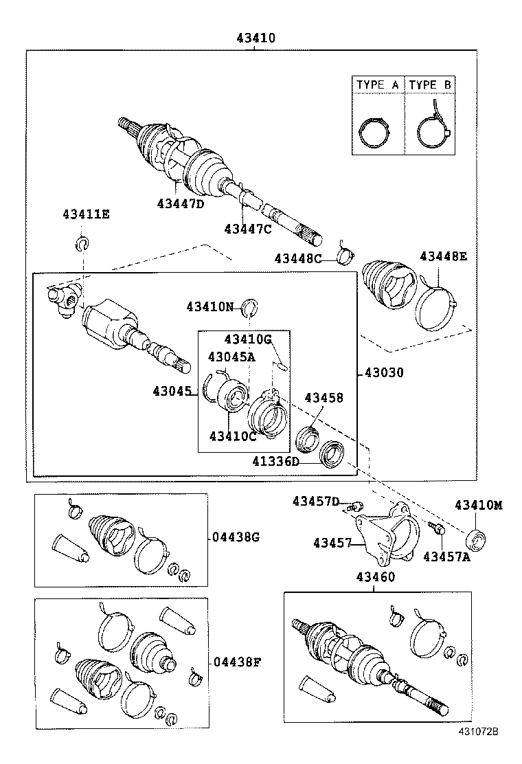  RAV4 |  FRONT DRIVE SHAFT