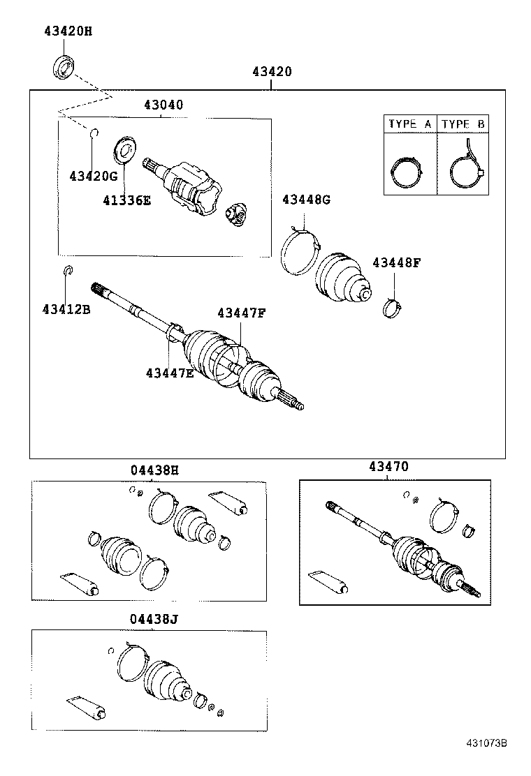  RAV4 |  FRONT DRIVE SHAFT