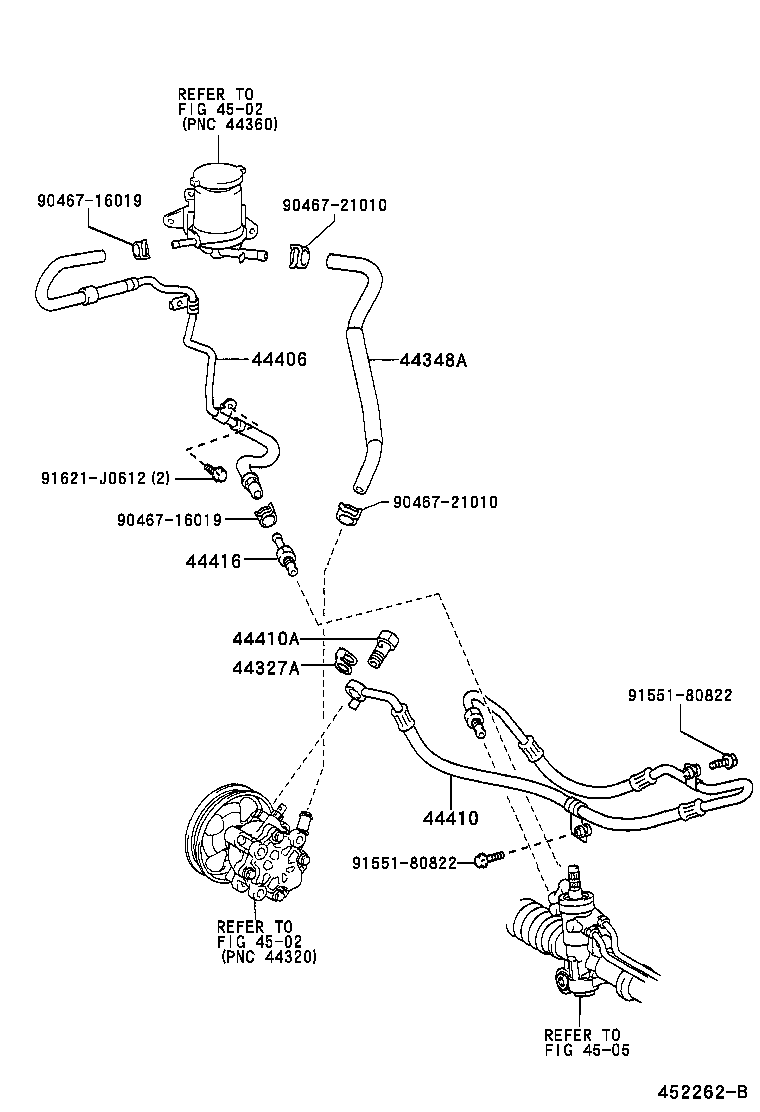  RAV4 |  POWER STEERING TUBE
