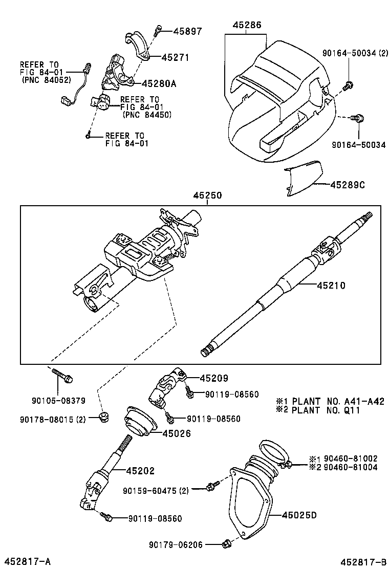  ES300 |  STEERING COLUMN SHAFT