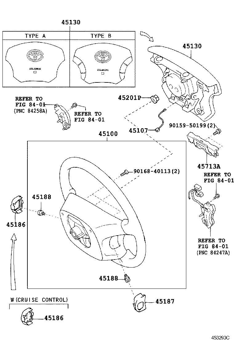 LAND CRUISER 100 105 |  STEERING WHEEL